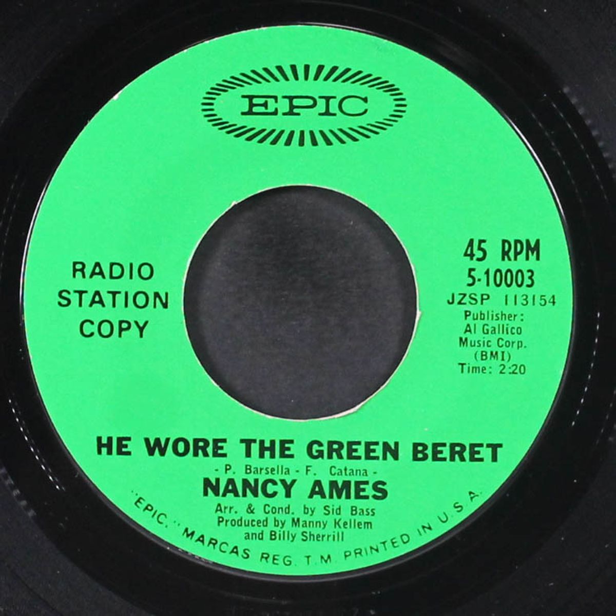he wore the green beret / war is a card game by NANCY AMES