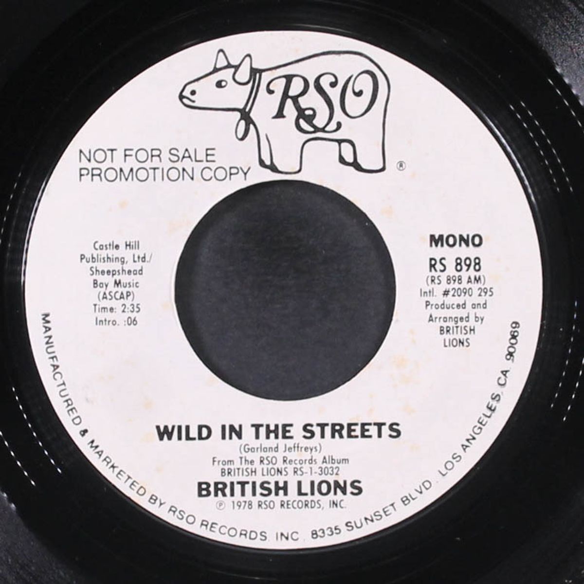 wild in the streets / booster by BRITISH LIONS