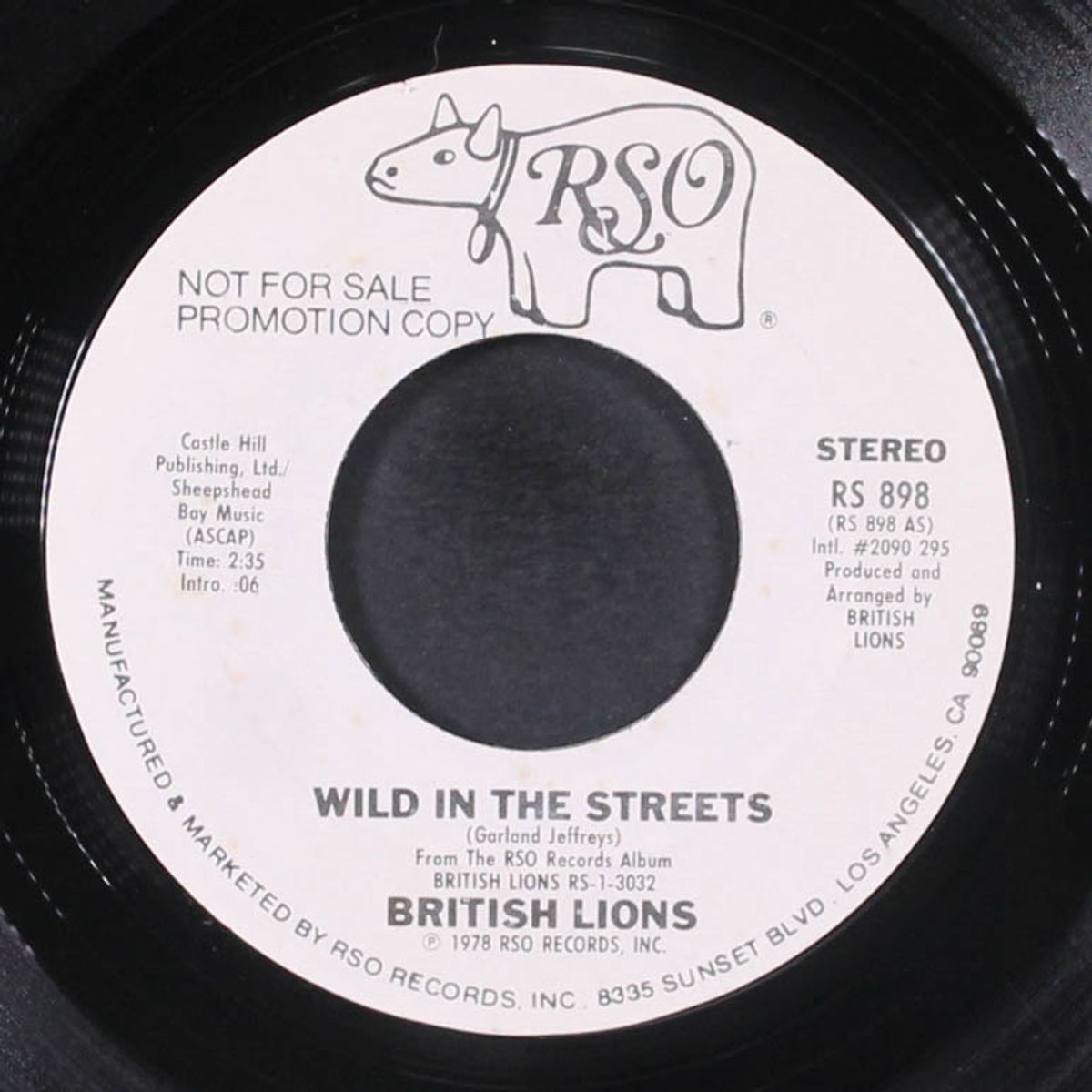 wild in the streets / booster by BRITISH LIONS