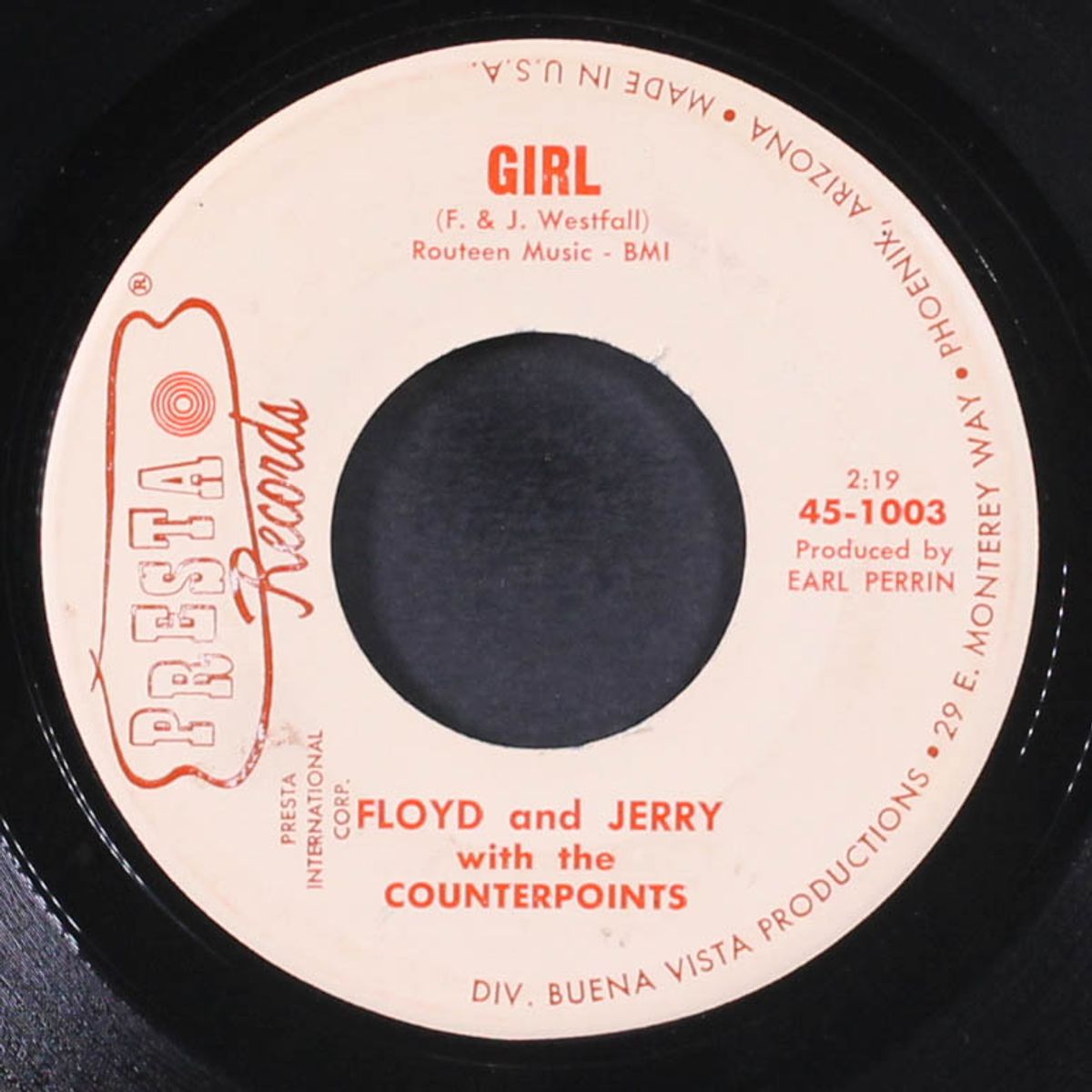 believe in things / girl by FLOYD & JERRY