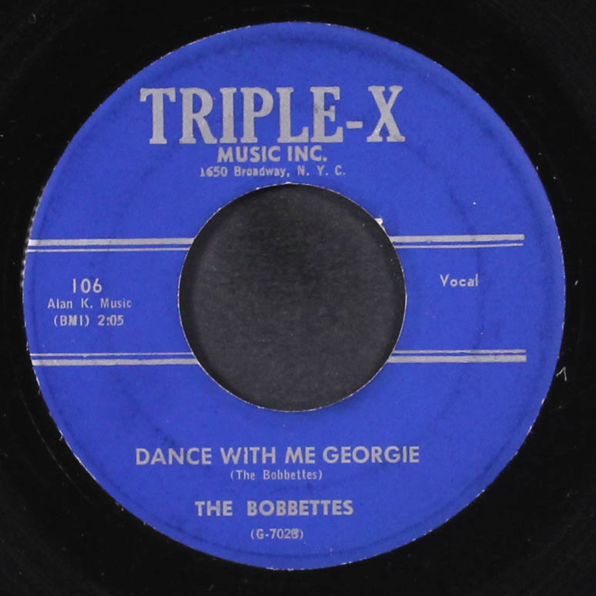 have mercy baby / dance with me georgie by BOBBETTES