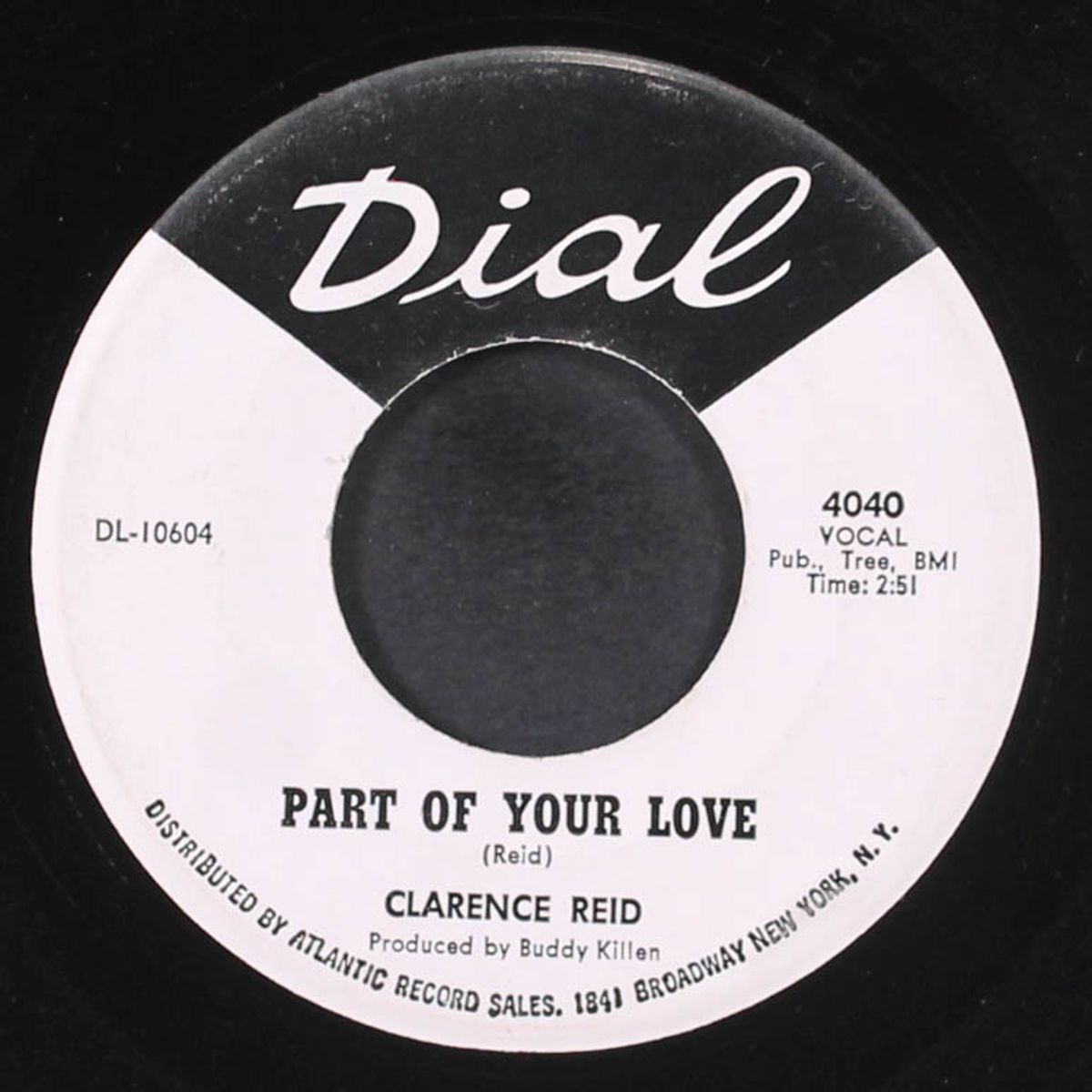 part of your love / gimme a try by CLARENCE REID