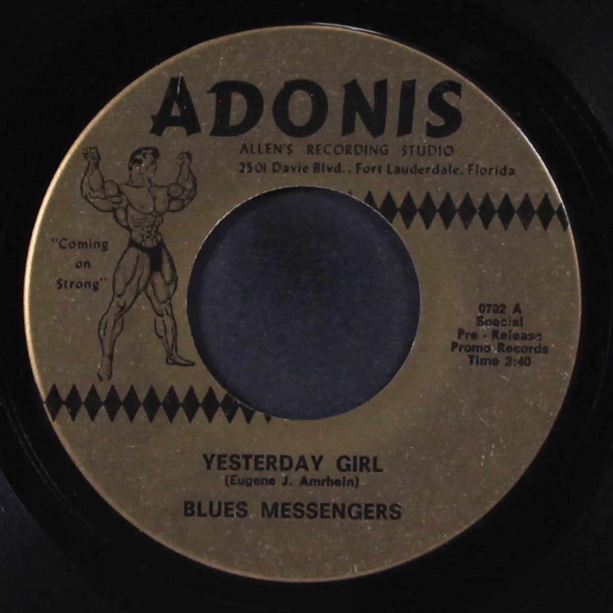 yesterday girl / i won't ask for more by BLUES MESSENGERS