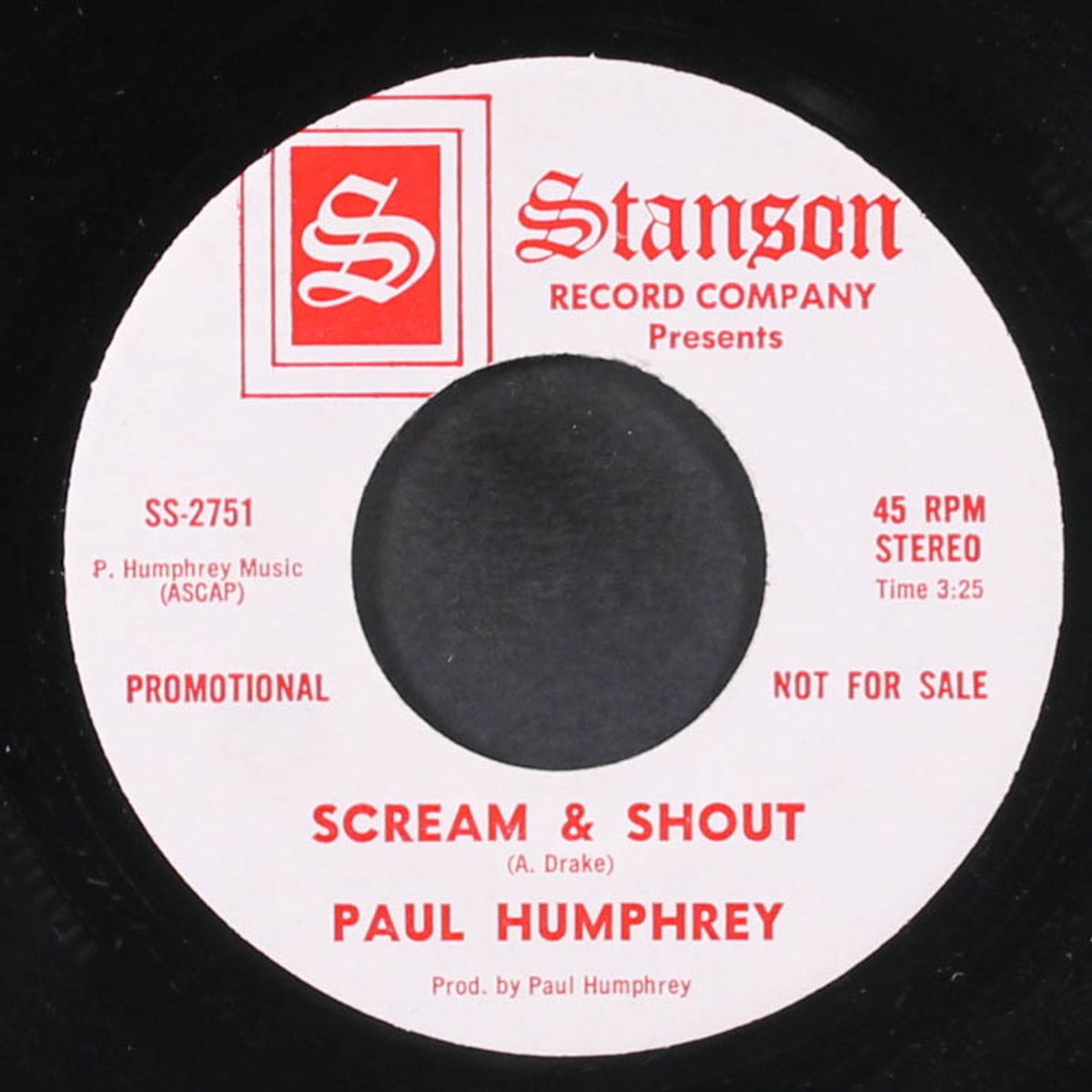 scream and shout / here to stay by PAUL HUMPHREY