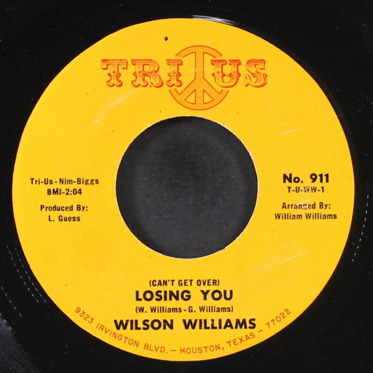 can't get over losing you / he's a mother by WILSON WILLIAMS