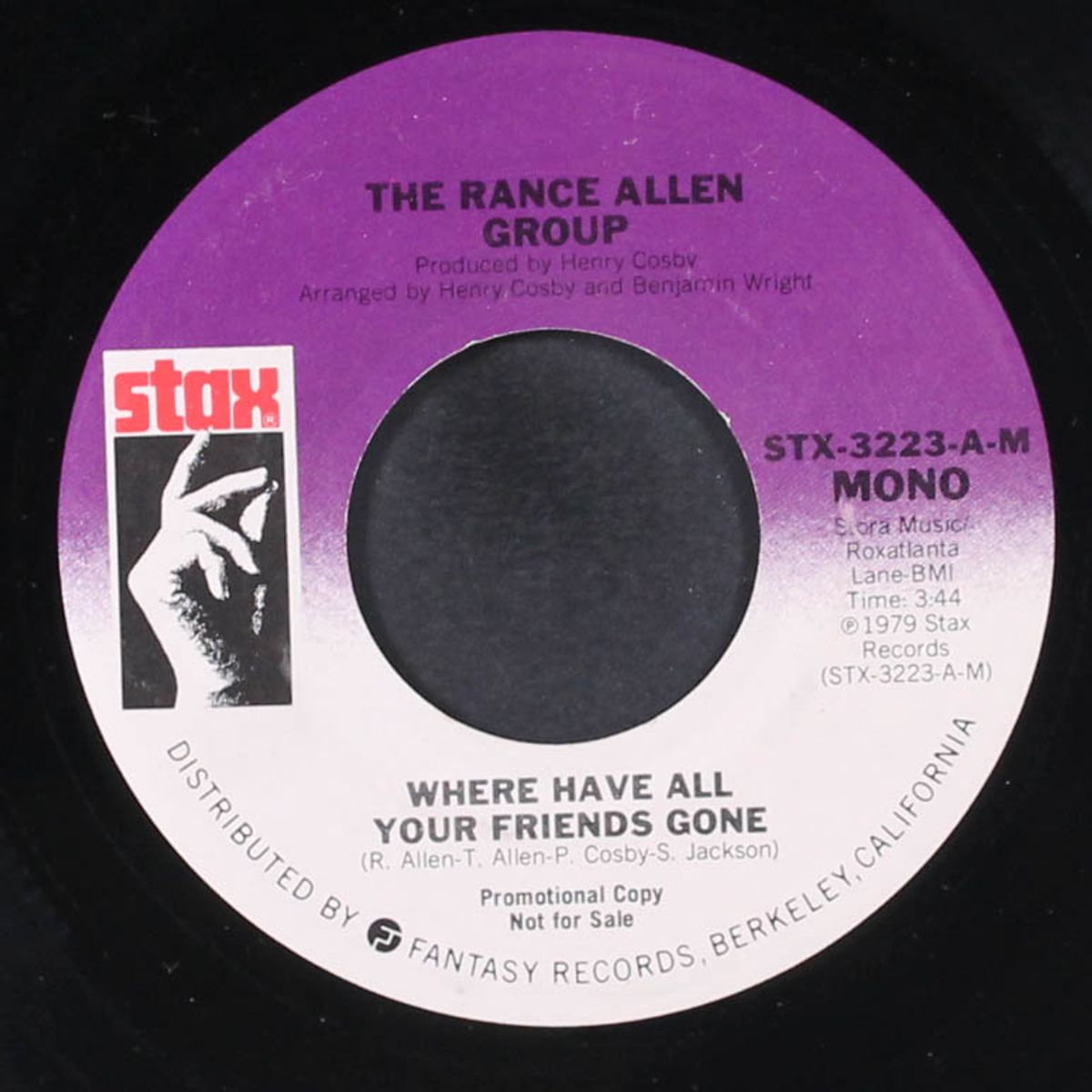 where have all your friends gone / mono by RANCE ALLEN GROUP