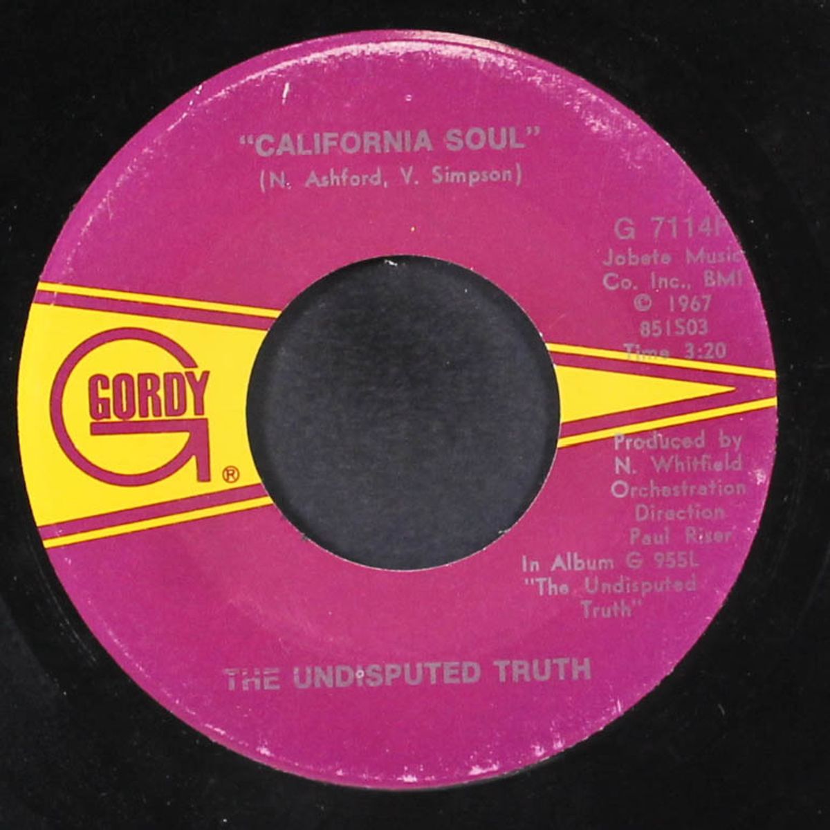 what it is / california soul by UNDISPUTED TRUTH