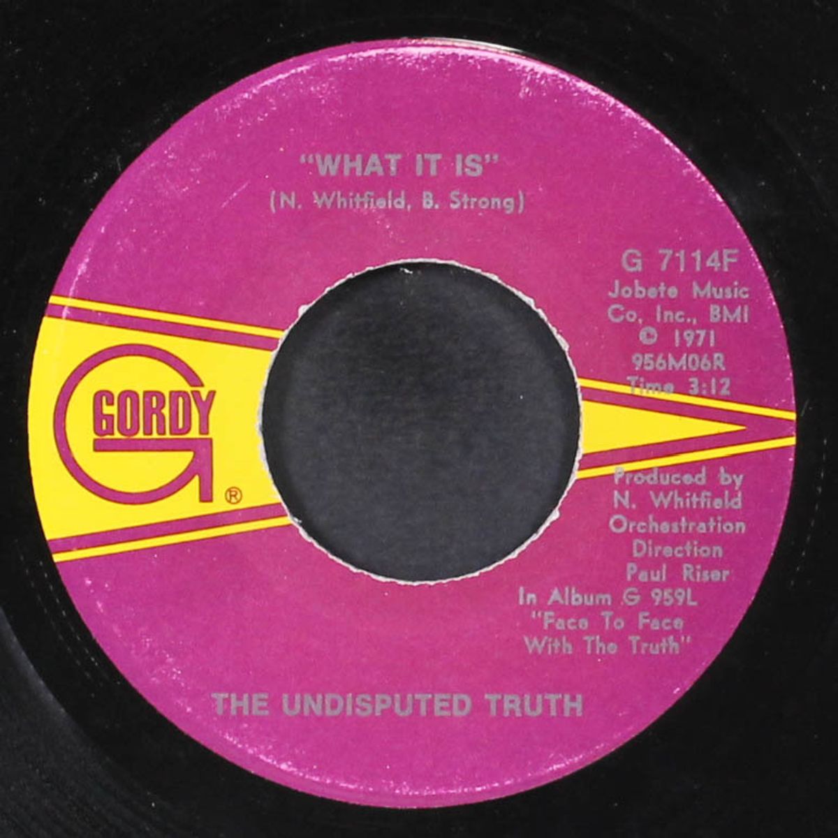 what it is / california soul by UNDISPUTED TRUTH