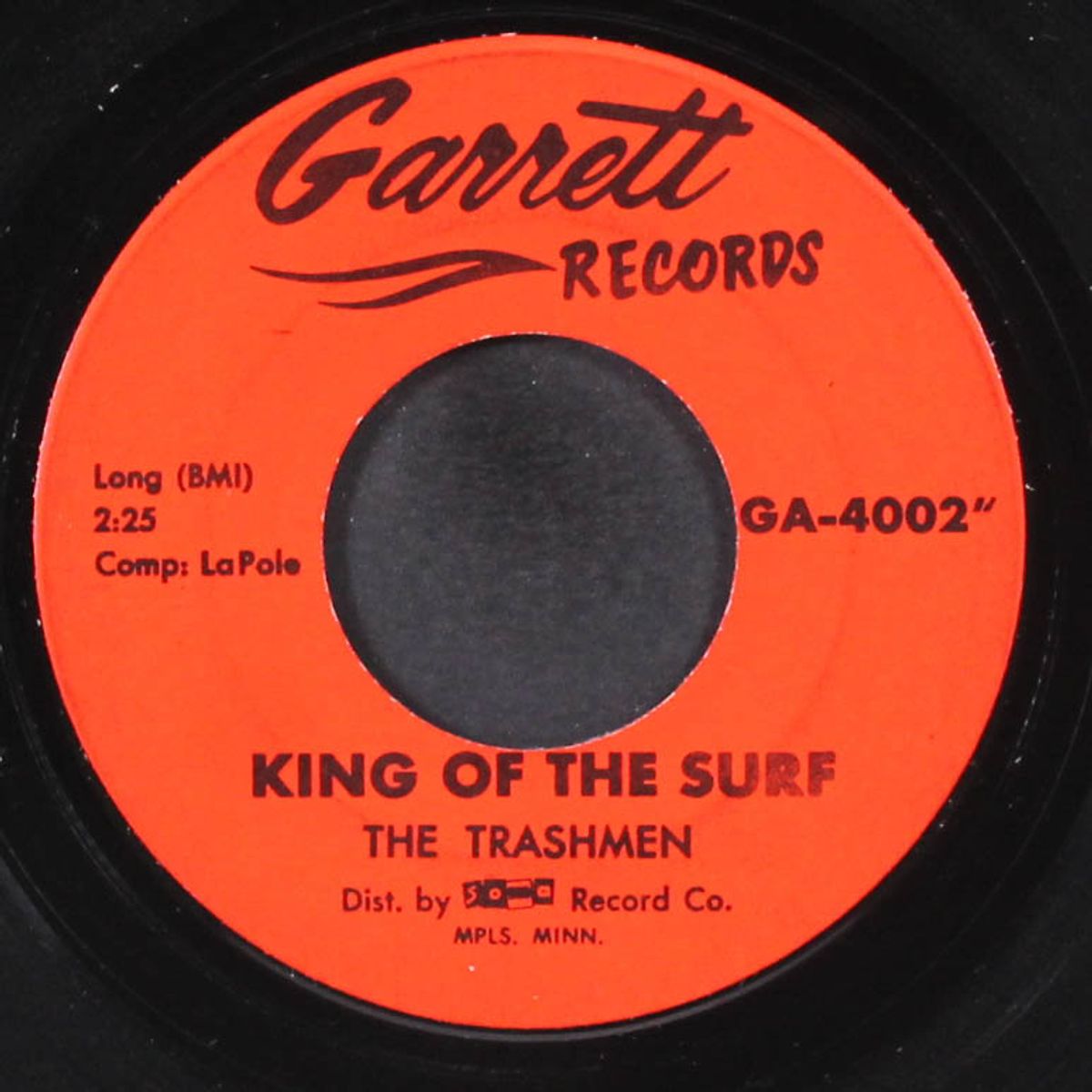 surfin' bird / king of the surf by TRASHMEN