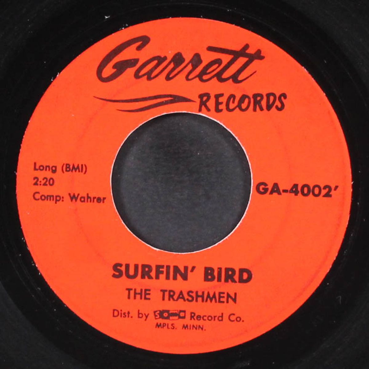 surfin' bird / king of the surf by TRASHMEN