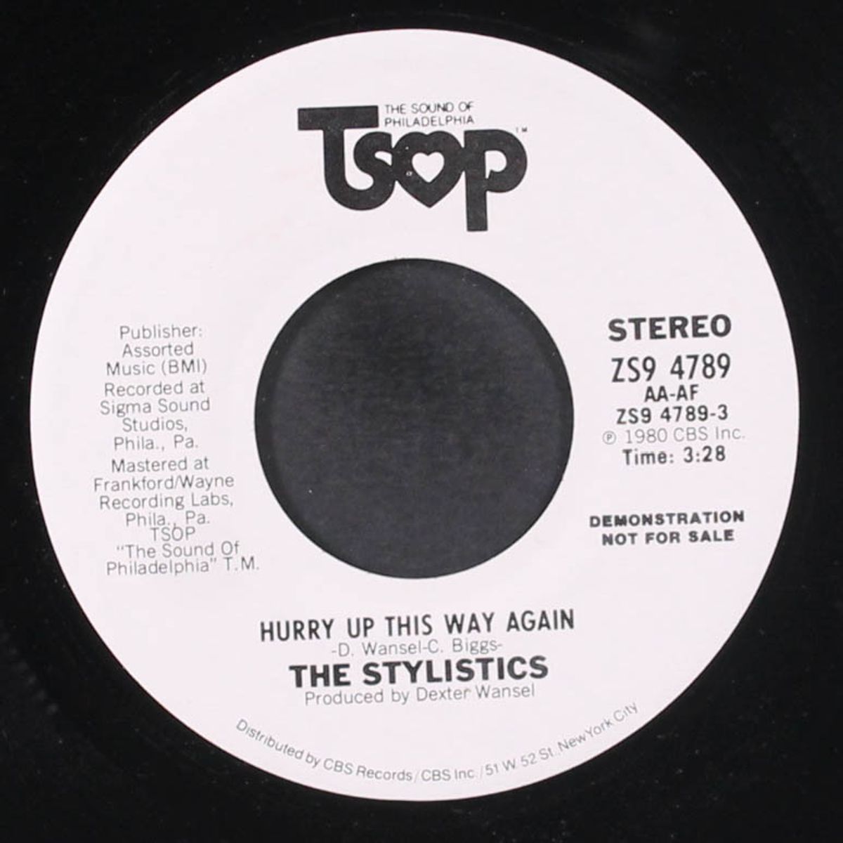 hurry up this way again / same by STYLISTICS