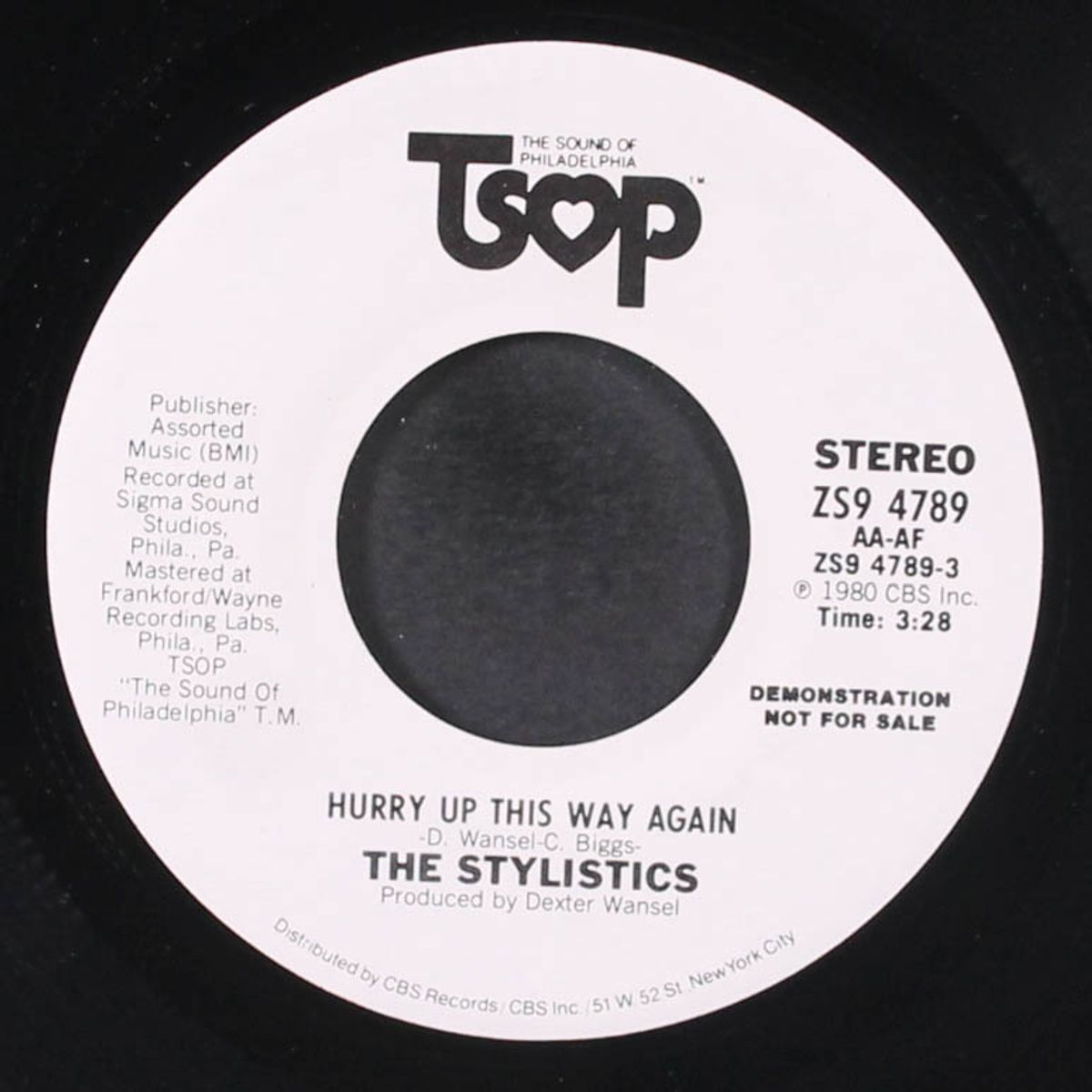 hurry up this way again / same by STYLISTICS