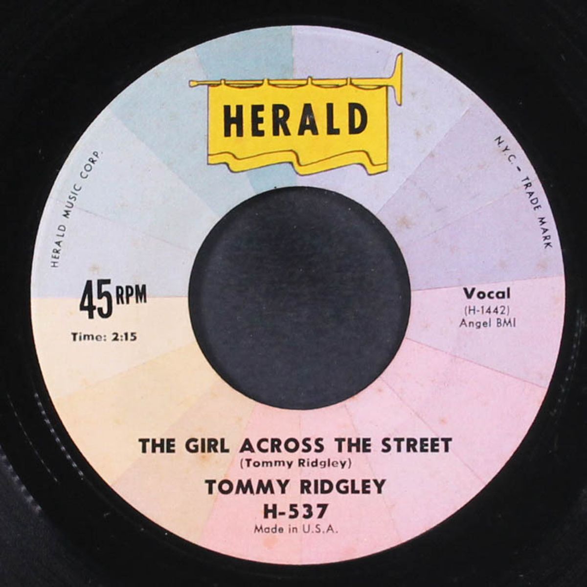 i'll be true / the girl across the street by TOMMY RIDGLEY