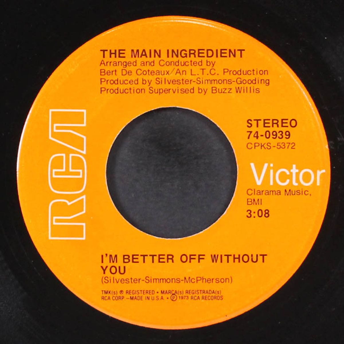 you can call me rover / i'm better off without you by MAIN INGREDIENT