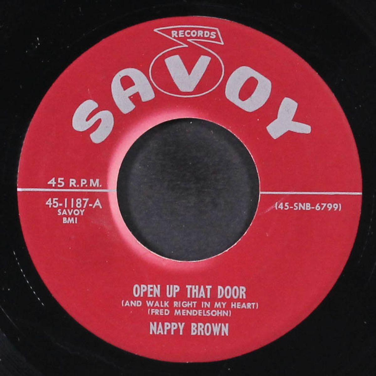 open up that door / pleasin' you by NAPPY BROWN