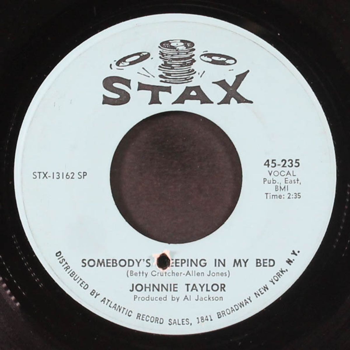 somebody's sleeping in my bed / strange things by JOHNNIE TAYLOR