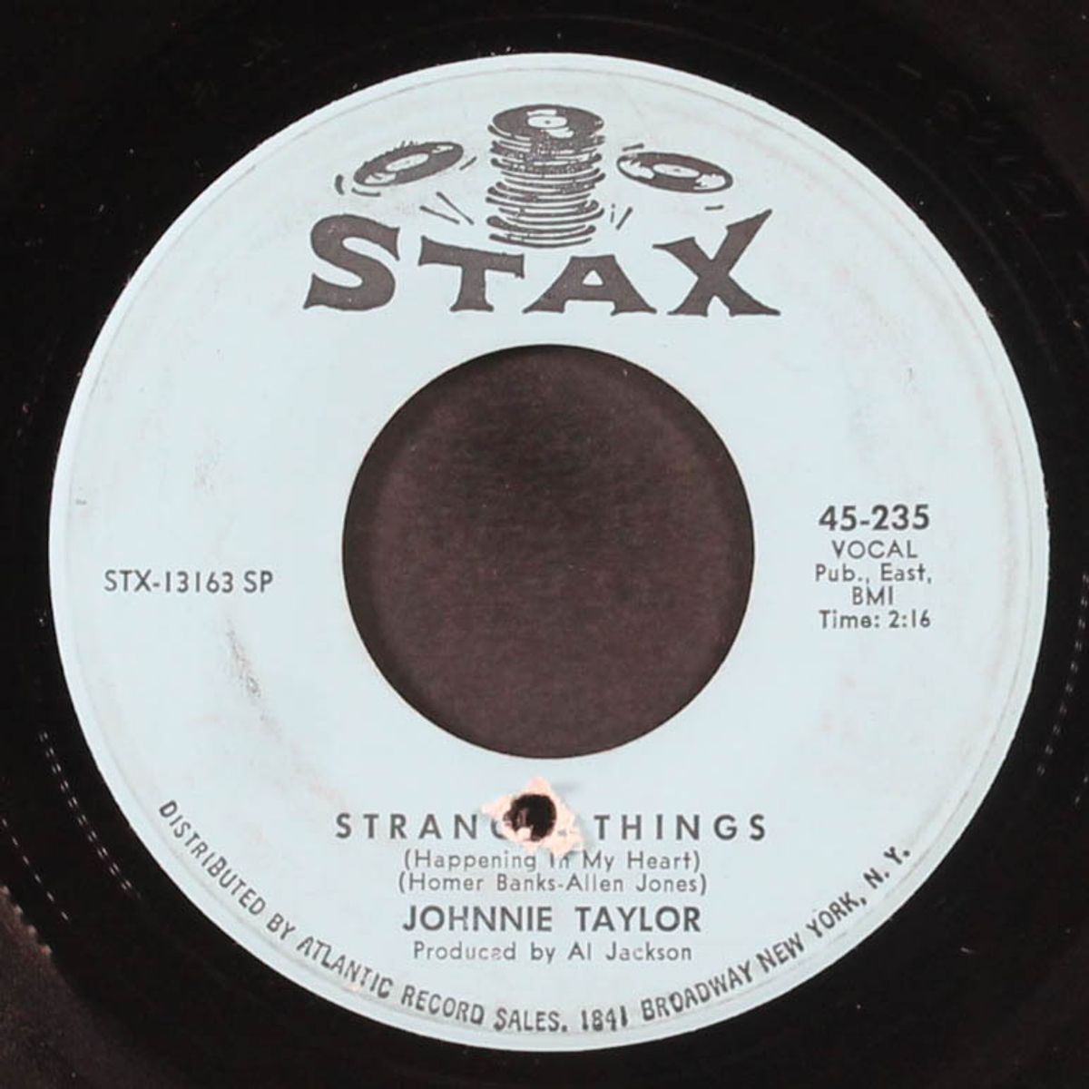 somebody's sleeping in my bed / strange things by JOHNNIE TAYLOR