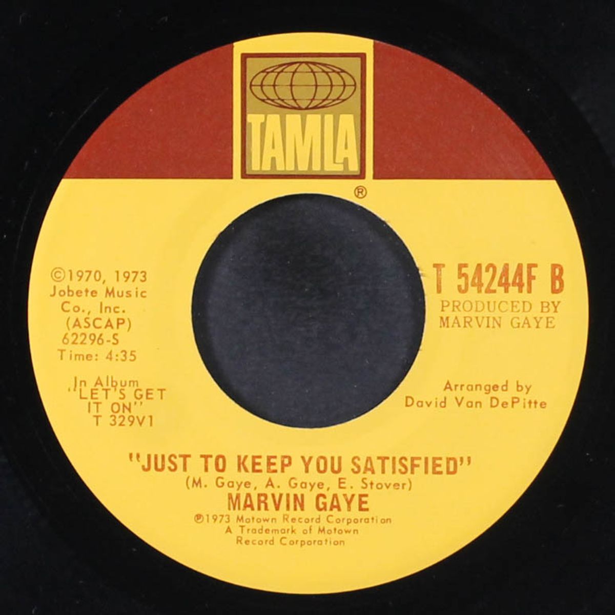 you sure love to ball / just to keep you satisfied by MARVIN GAYE
