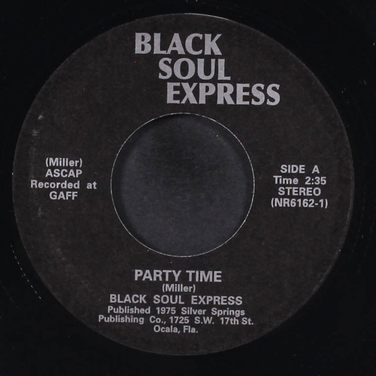 party time / when i left you by BLACK SOUL EXPRESS