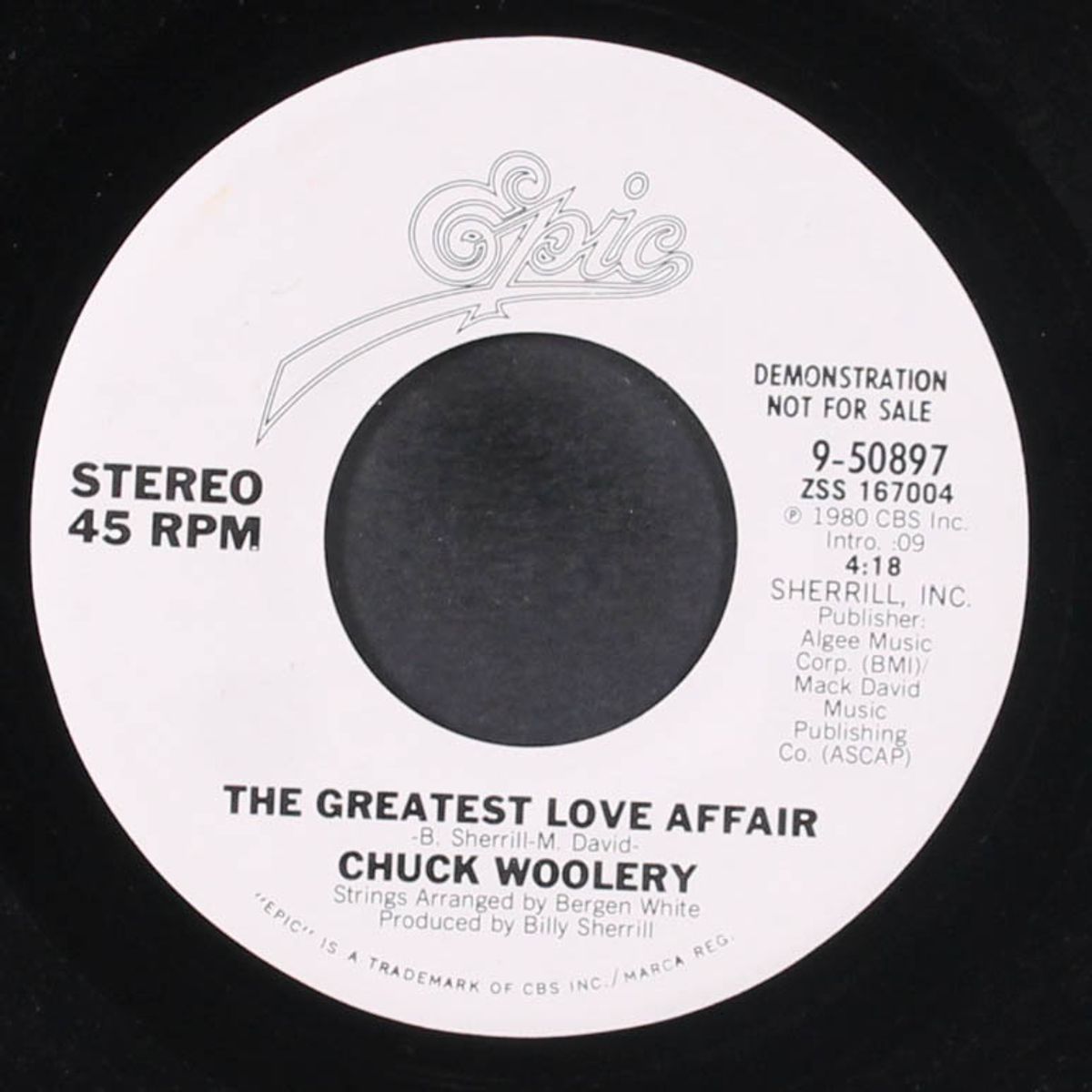 the greatest love affair by CHUCK WOOLERY