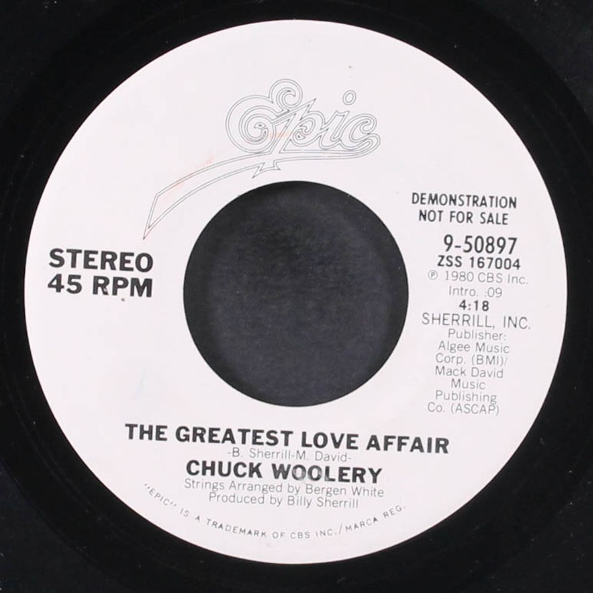 the greatest love affair by CHUCK WOOLERY