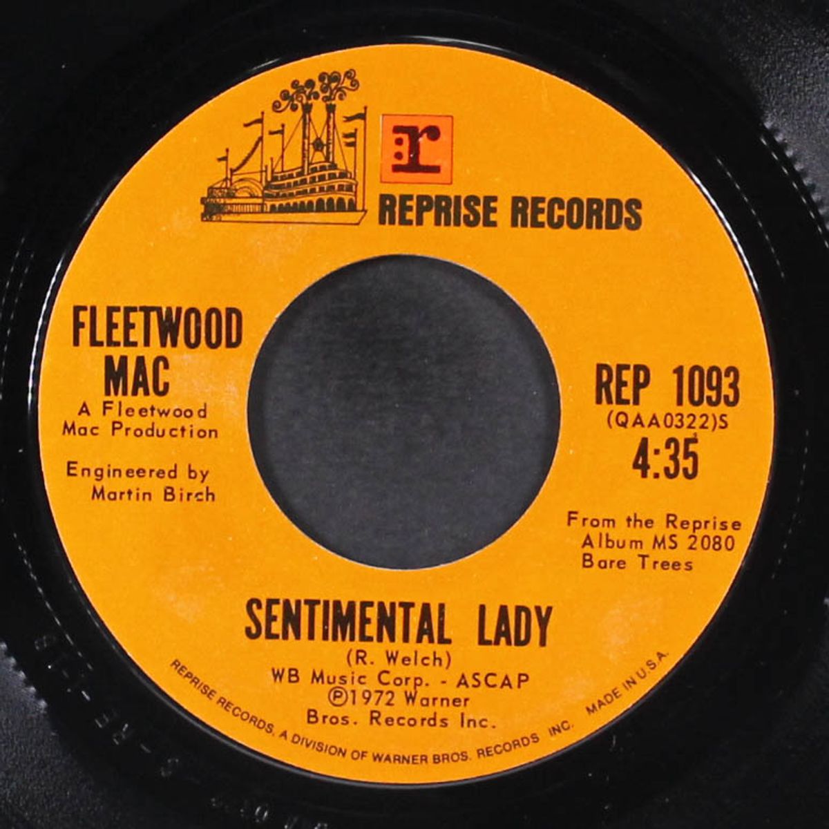 sentimental lady / sunny side of heaven by FLEETWOOD MAC