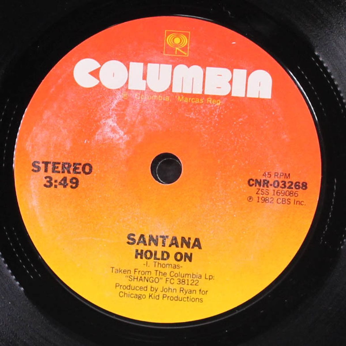 hold on by SANTANA