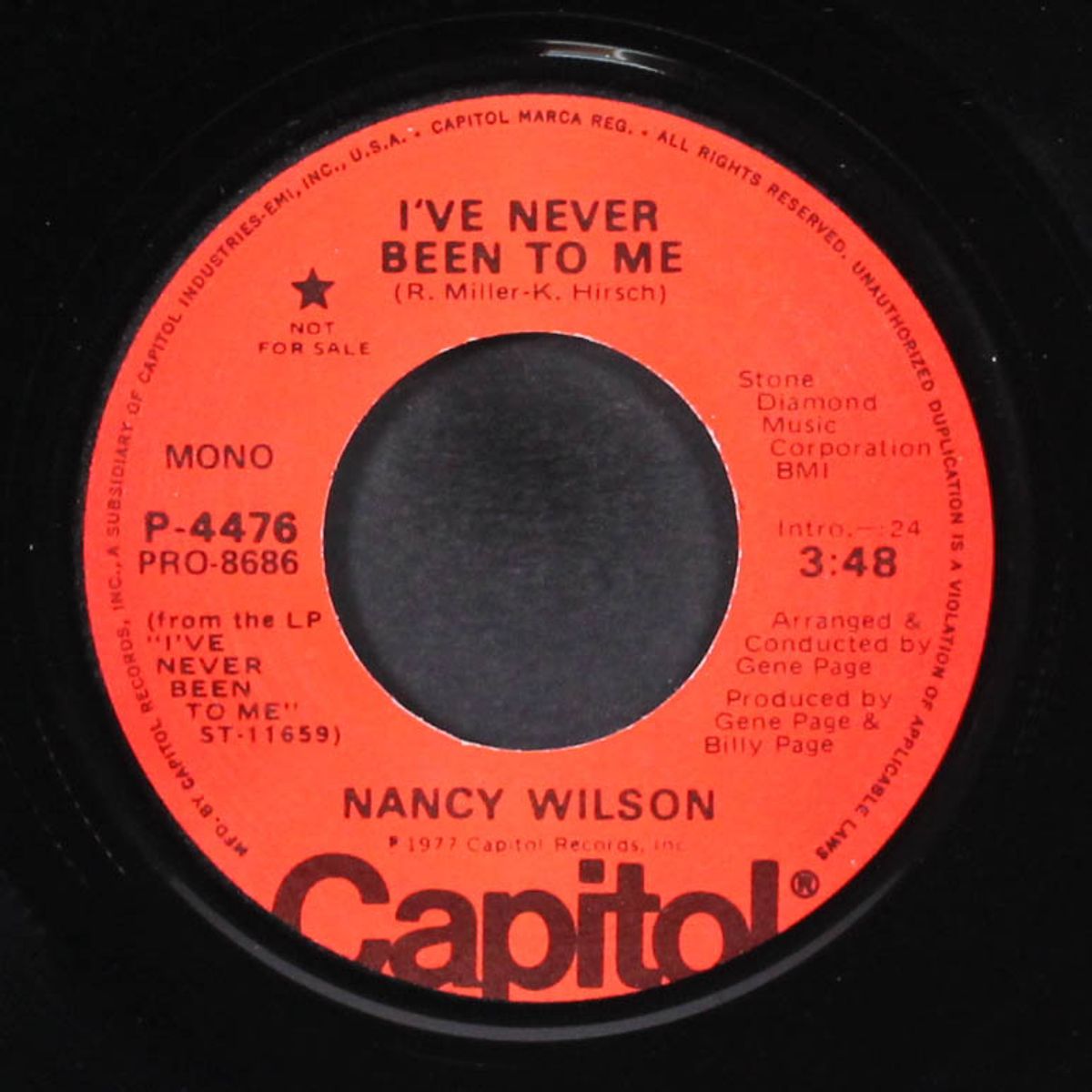 i've never been to me / mono by NANCY WILSON