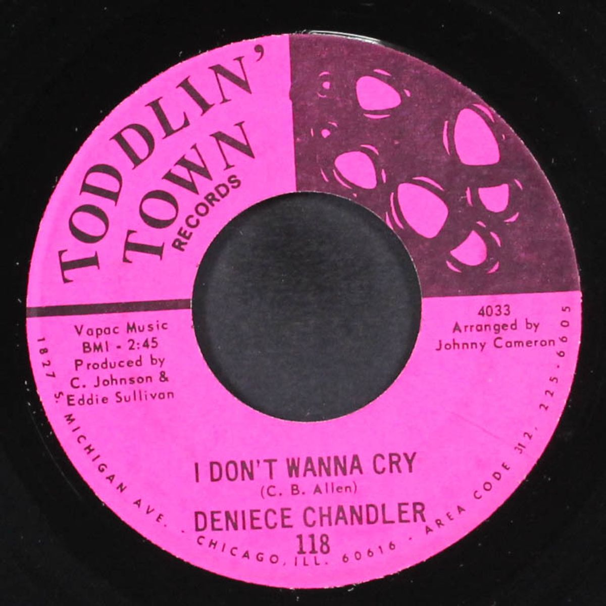 i don't wanna cry / good bye, cruel world by DENIECE CHANDLER