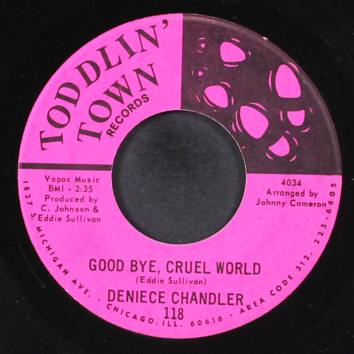 i don't wanna cry / good bye, cruel world by DENIECE CHANDLER