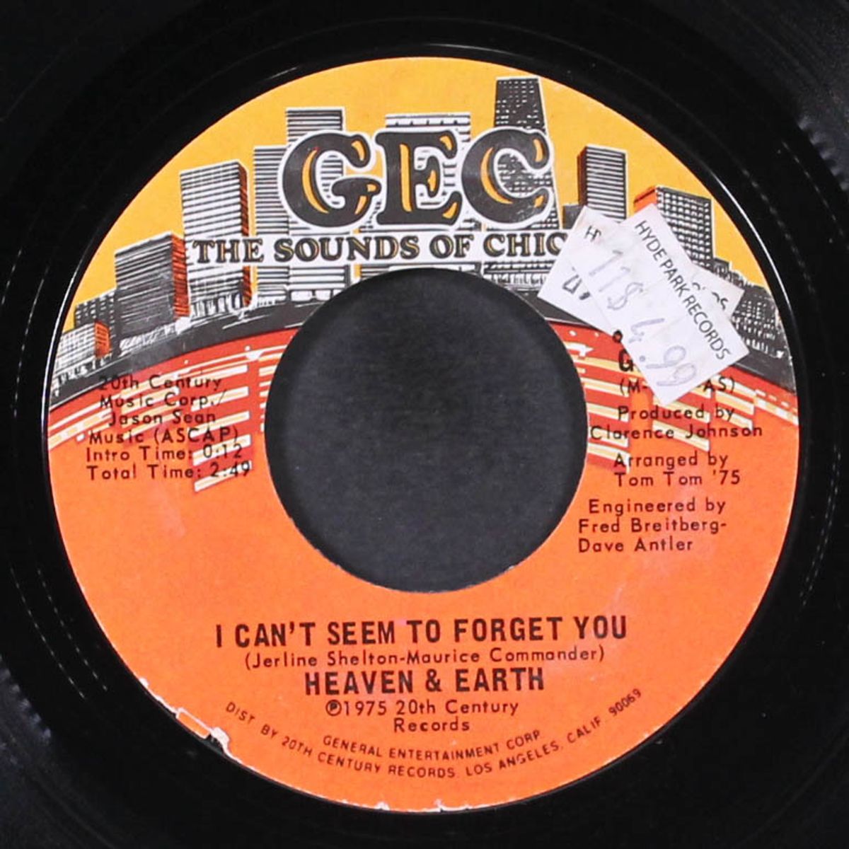 i can't seem to forget you / promises by HEAVEN & EARTH