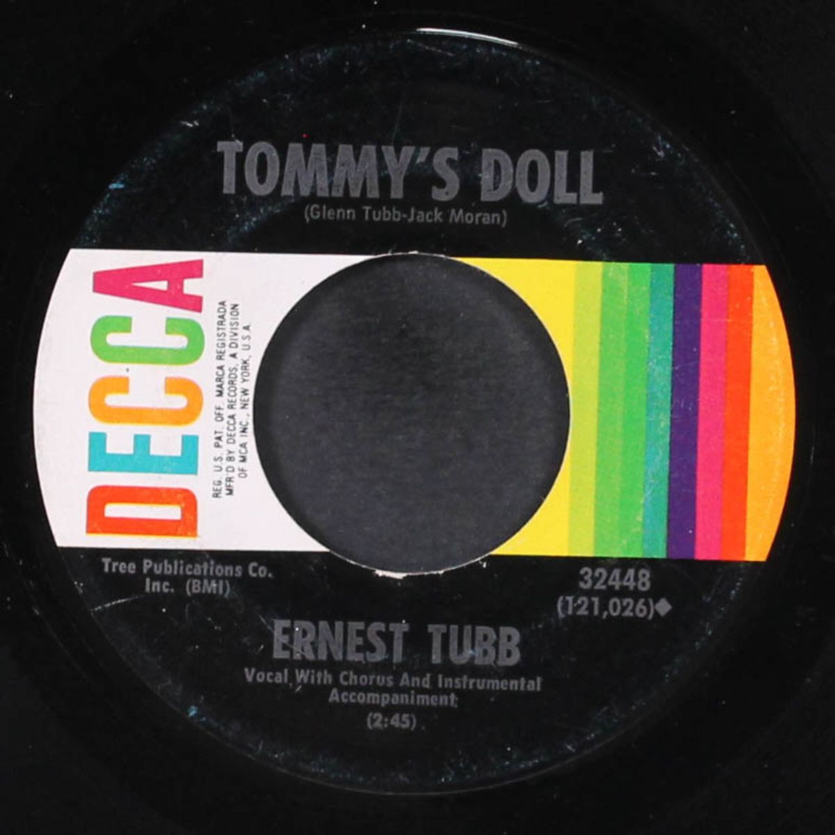 saturday satan, sunday saint / tommy's doll by ERNEST TUBB