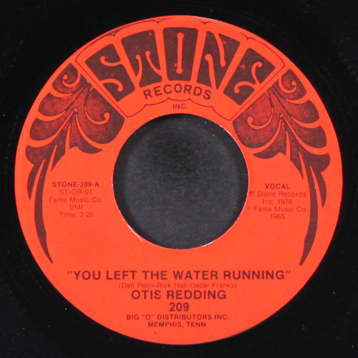 you left the water running / the otis jam by OTIS REDDING / MEMPHIS STUDIO BAND