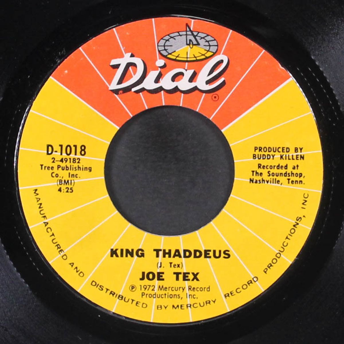 king thaddeus / rain go away by JOE TEX