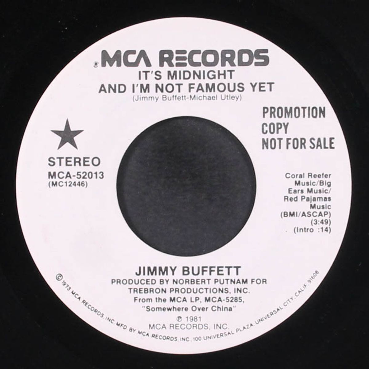 it's midnight and i'm not famous yet / same by JIMMY BUFFETT