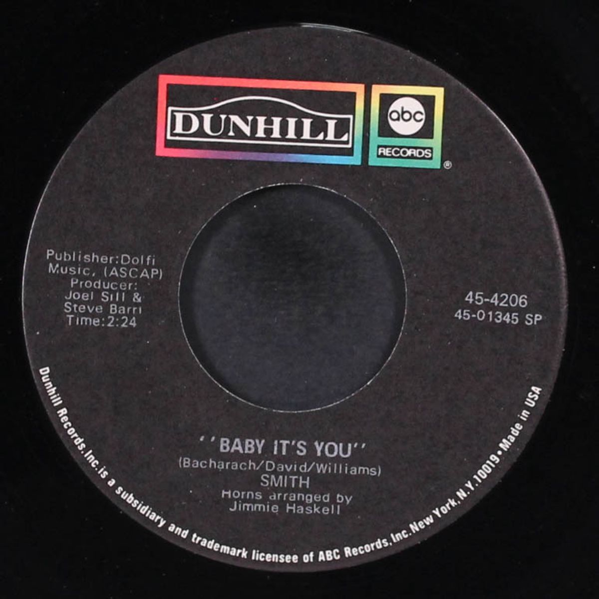 baby it's you / i don't believe (i believe) by SMITH