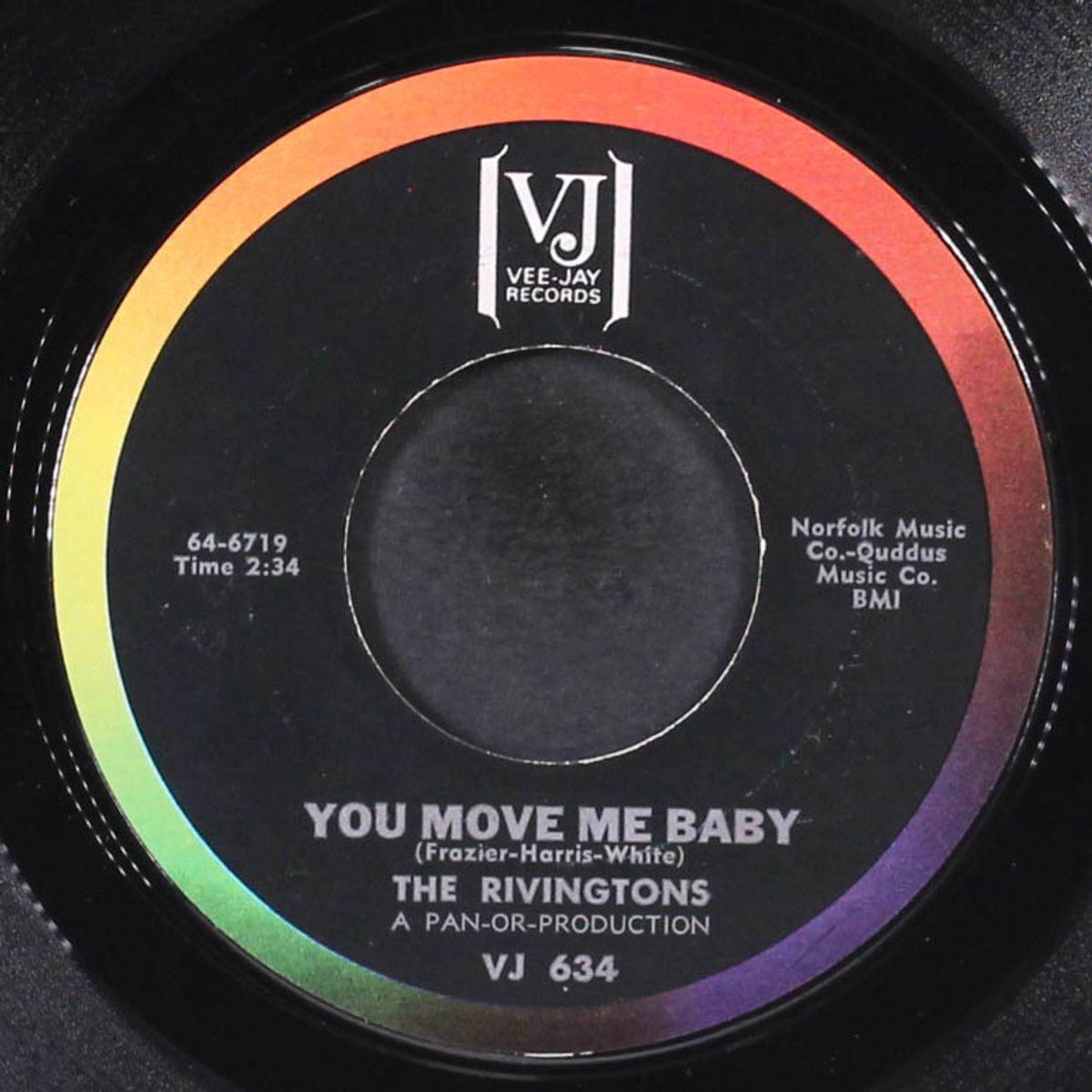 all that glitters / you move me baby by RIVINGTONS
