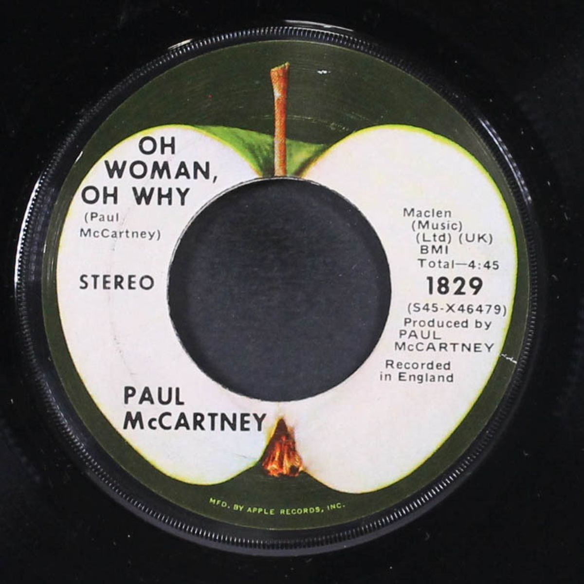 another day / oh woman, oh why by PAUL MCCARTNEY