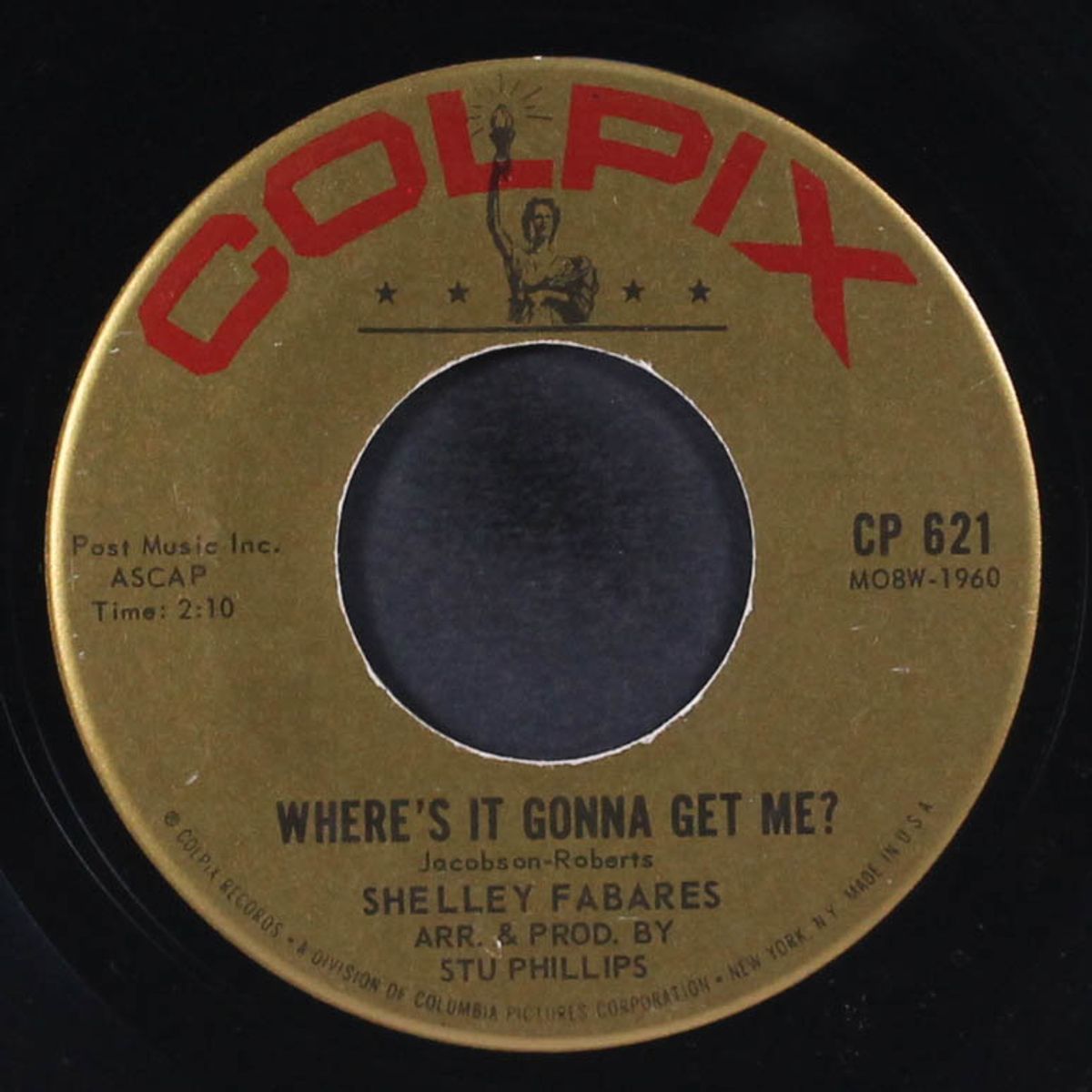 johnny angel / where's it gonna get me? by SHELLEY FABARES