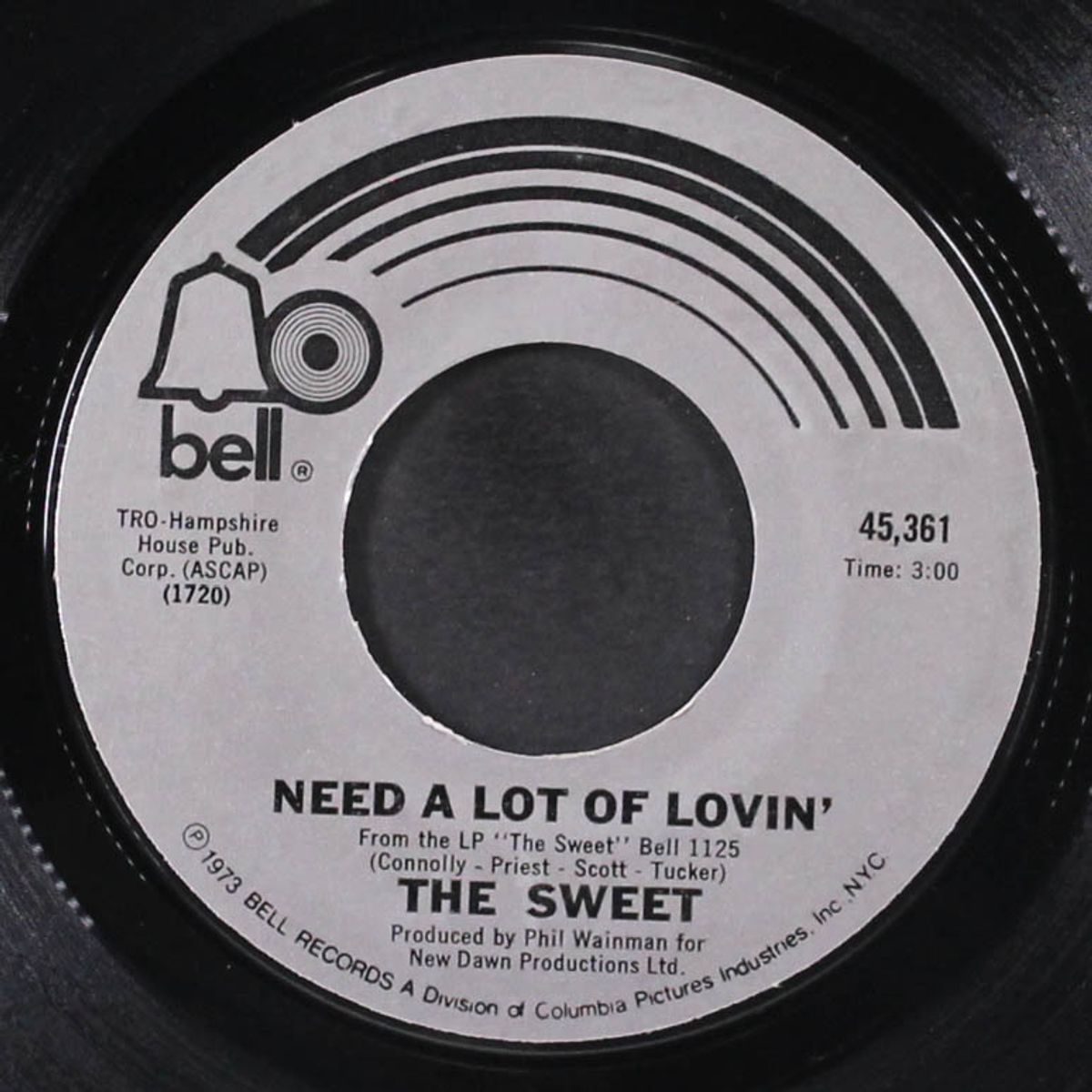 blockbuster / need a lot of lovin' by SWEET