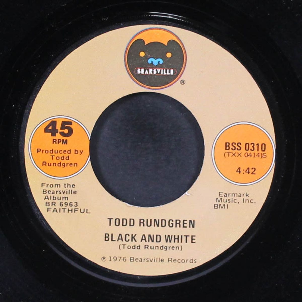 love of the common man / black and white by TODD RUNDGREN