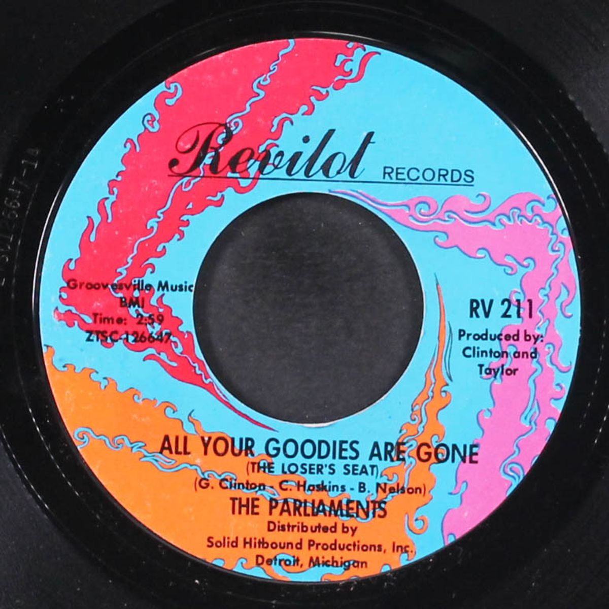 don't be sore at me / all your goodies are gone by PARLIAMENTS