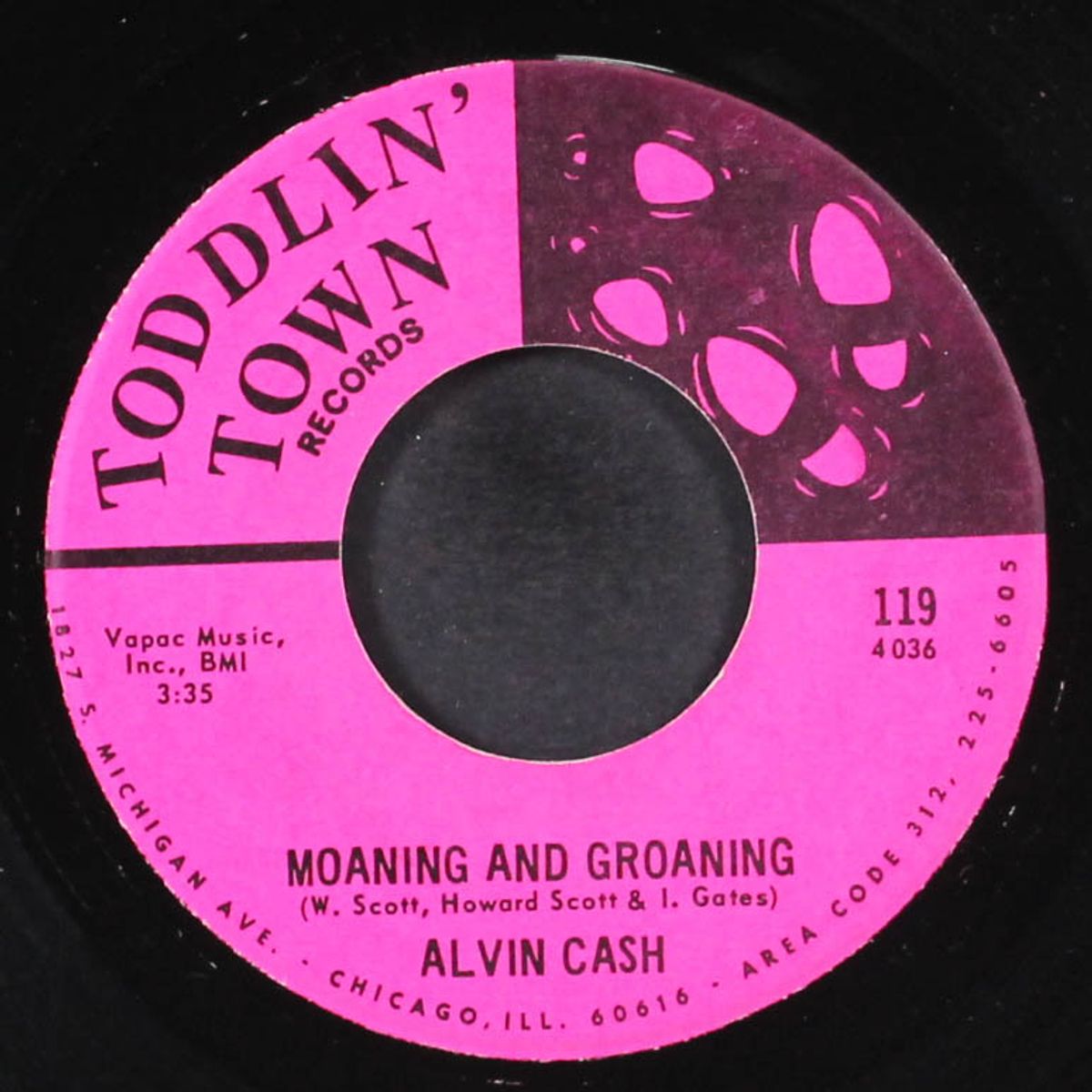 funky '69 / moaning and groaning by ALVIN CASH