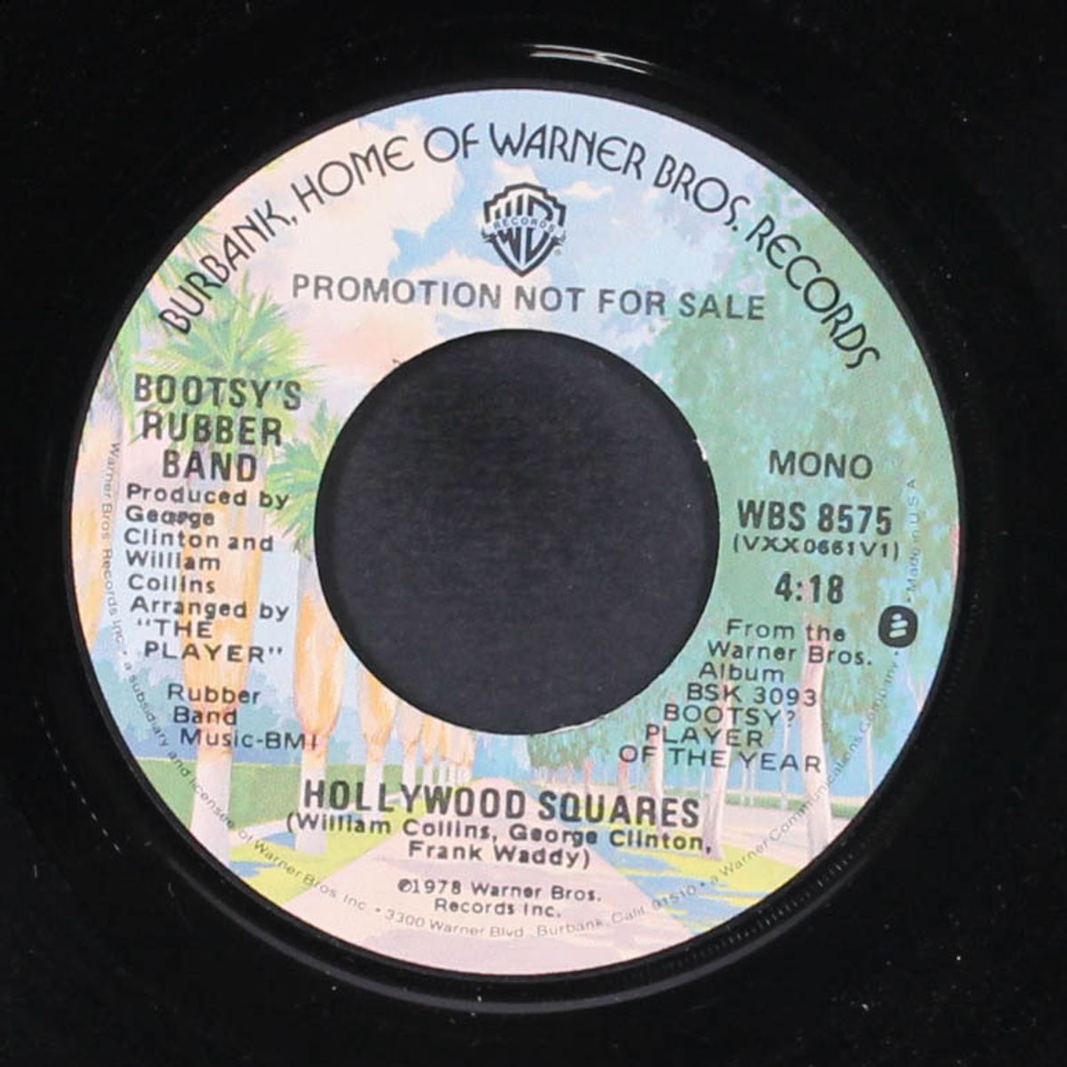 hollywood squares / mono by BOOTSY'S RUBBER BAND