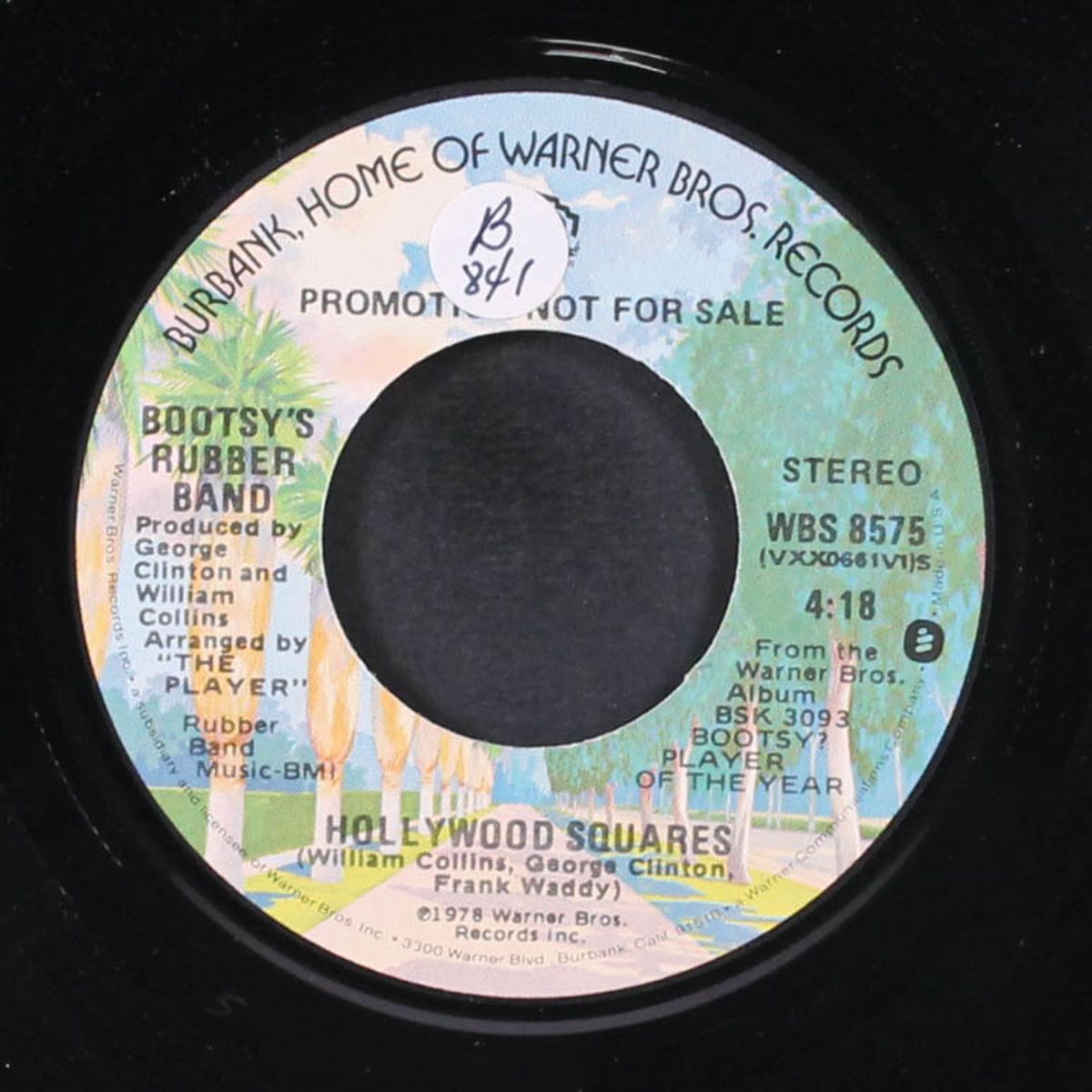 hollywood squares / mono by BOOTSY'S RUBBER BAND