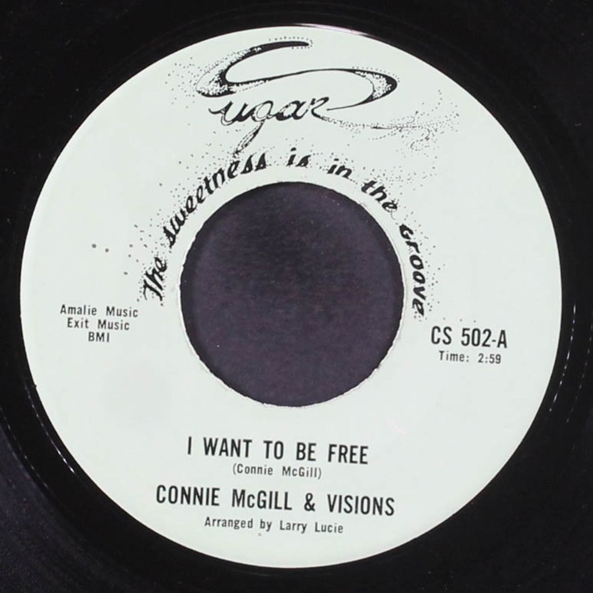 i want to be free / a million years by CONNIE MCGILL & VISIONS