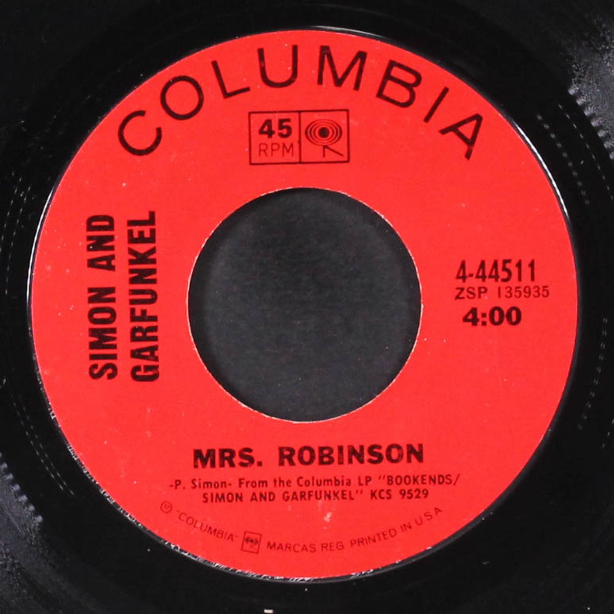 mrs. robinson / old friends/bookends by SIMON & GARFUNKEL