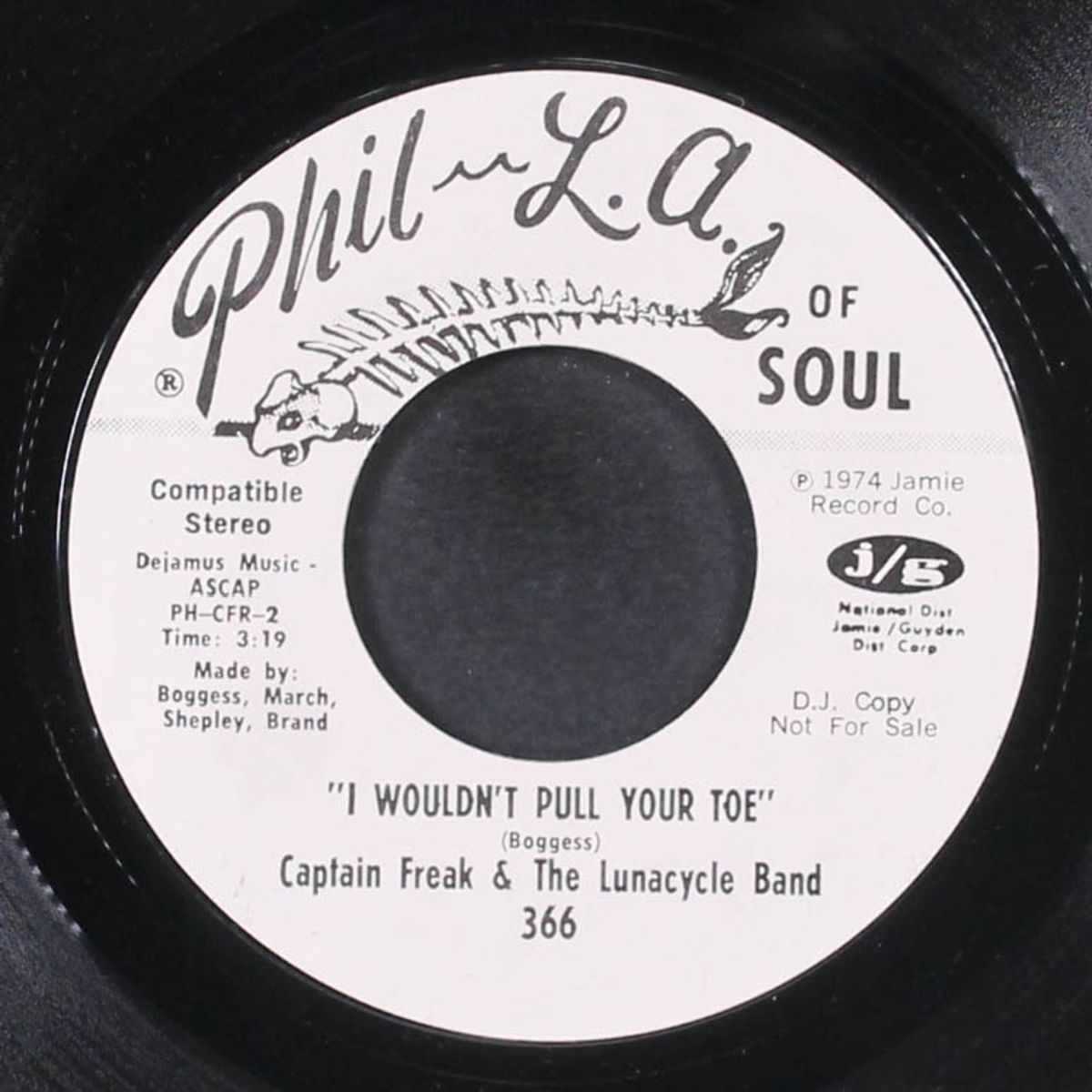 what ever happened to superman / i wouldn't pull your toe by CAPTAIN FREAK & LUNACYCLE BAND