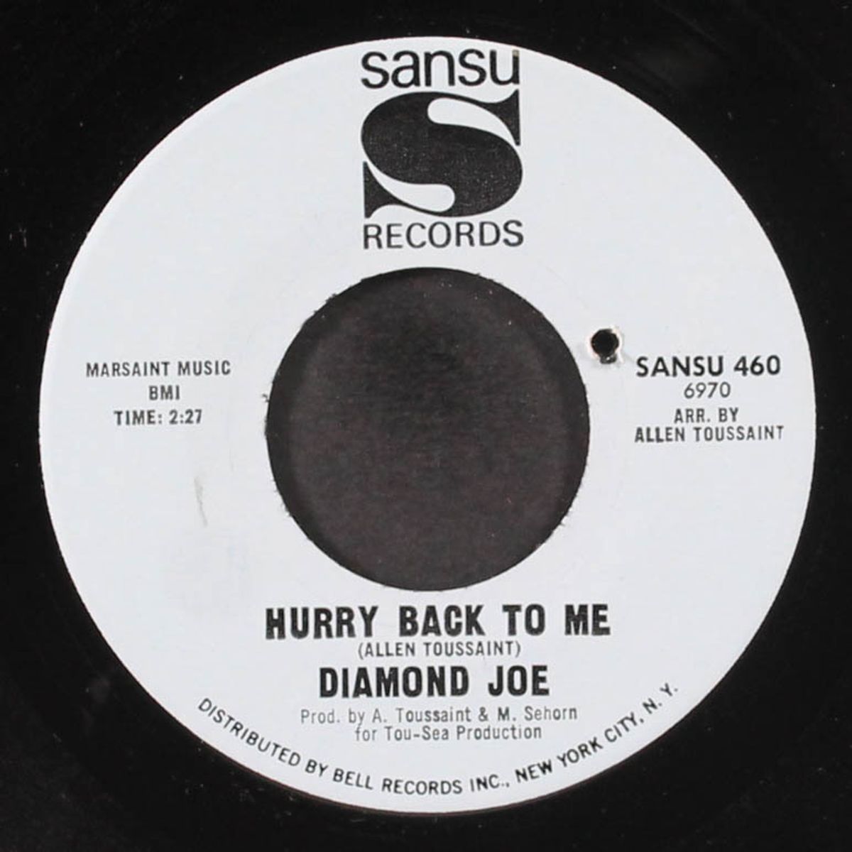 hurry back to me / don't set me back by DIAMOND JOE