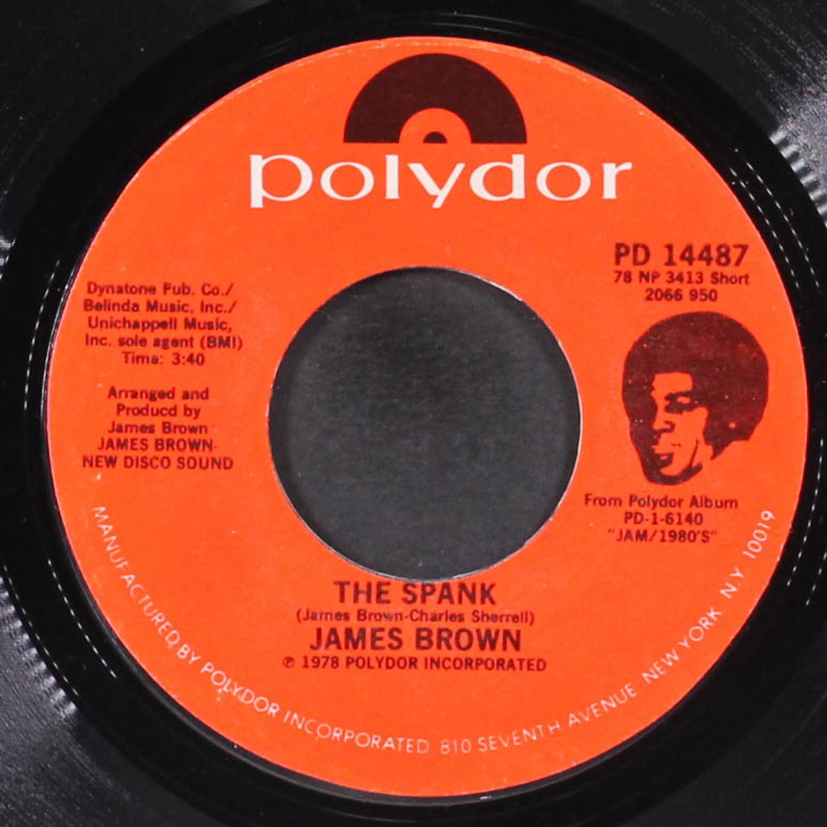 the spank / love me tender by JAMES BROWN